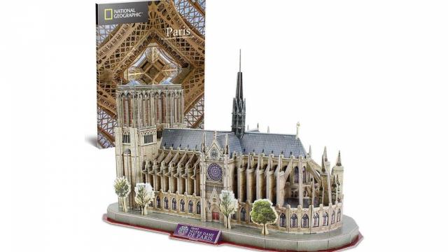National Geographic Notre Dame de Paris 3D Puzzle only $13.99 (53% off) 