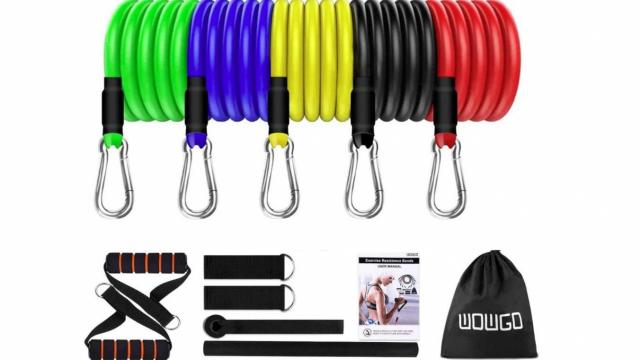  Exercise Resistance Bands 11-Piece Set only $14.99 (63% off)
