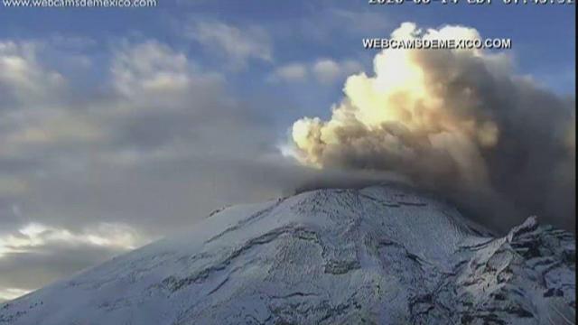Mexico volcano rumbled back to life