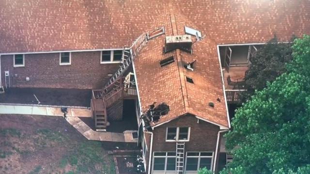 Fire in attic causes damage to Raleigh home