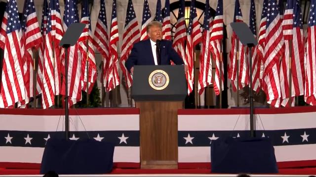 President Trump speaks on final day of Republican National Convention