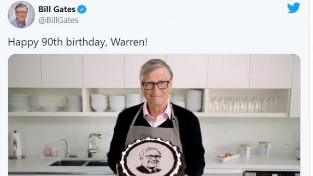 Happy 90th birthday, Warren: Bill Gates' sweet dessert wish to Buffett