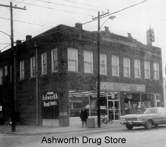 Ashworth Drug Store has been a cornerhold of Cary culture for decades. Image courtesy of Friends of the Page-Walker