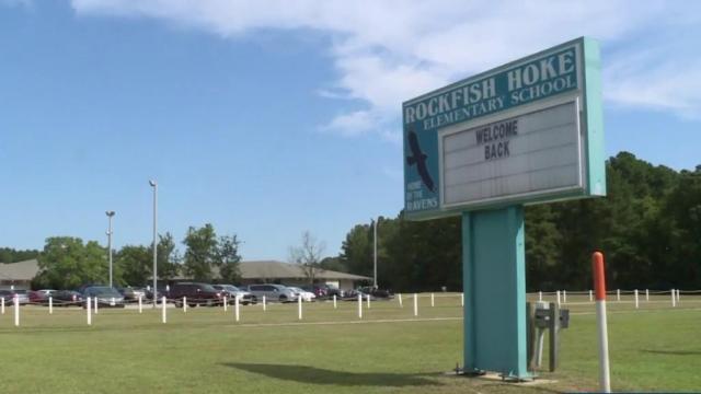 Golden Knights pay tribute to teachers at Hoke County school