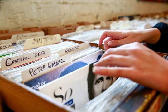 Vinyl sales exceed CDs for first time since the 1980s