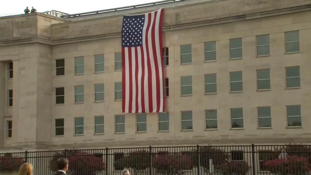 Ceremony at Pentagon remembers 9/11 victims, first responders