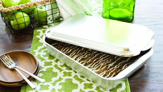 Nordic Ware Classic Metal 9x13 Covered Cake Pan only $12.88 (46% off)