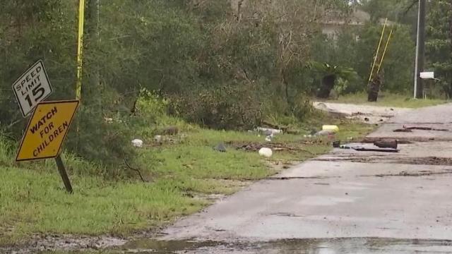 Damage from Hurricane Sally across Alabama, Florida coast