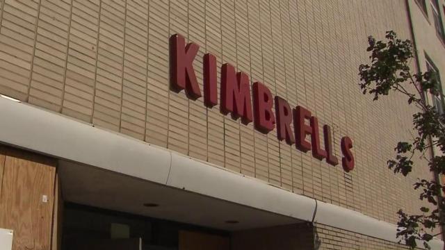 Kimbrell's closing in downtown Raleigh 