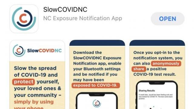 NC encourages people to download, use COVID-19 tracking app