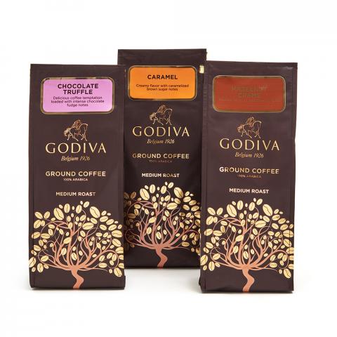 Godiva Ground Coffee (photo courtesy Godiva)