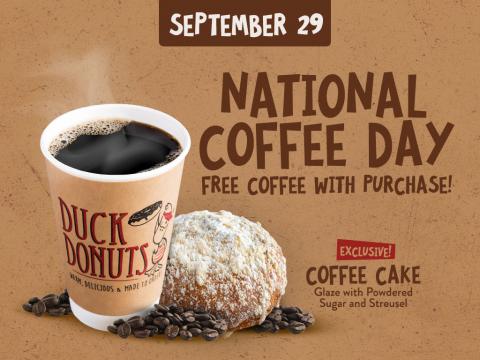 Duck Donuts Offer (photo courtesy Duck Donuts)