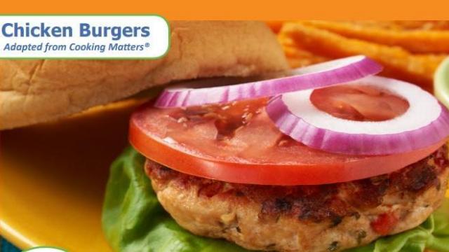 Recipe: Make these homemade chicken burgers for a quick weeknight meal