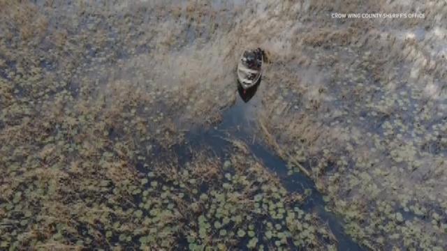 Drone aids in duck hunter's rescue
