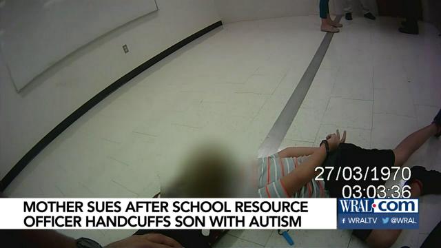 NC mother sues after her son with autism was handcuffed in school by service officer 