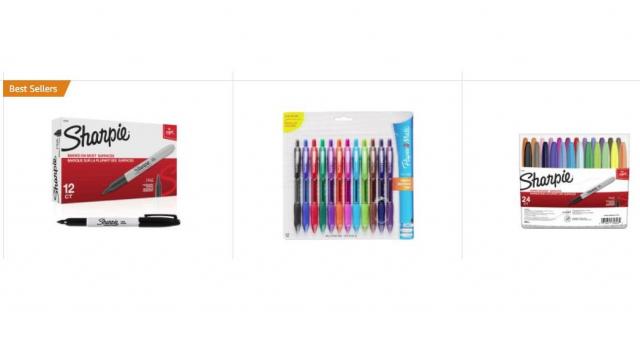 $10 off $25 purchase of Sharpie, Expo, Paper Mate, Elmer's and most are already on sale