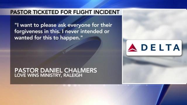 Raleigh pastor apologizes after incident where he urinated on sleeping passenger