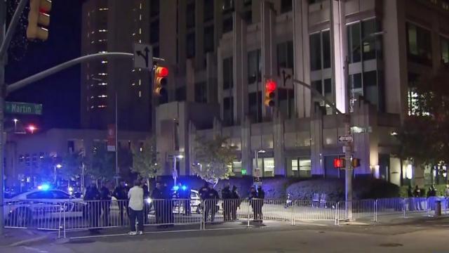Downtown Raleigh quiet after protests canceled