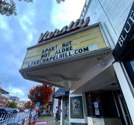 Varsity Theatre: The history of Franklin Street in Chapel Hill. 