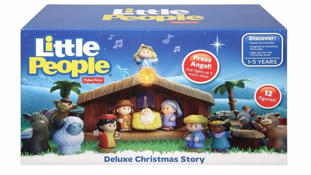 Fisher-Price Little People Christmas Story Nativity Set only $25