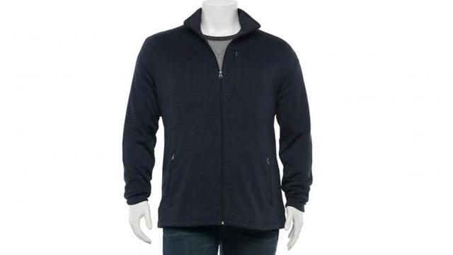 Big & Tall Supersoft Fleece Zip Jacket only $22.49 (reg. $58)