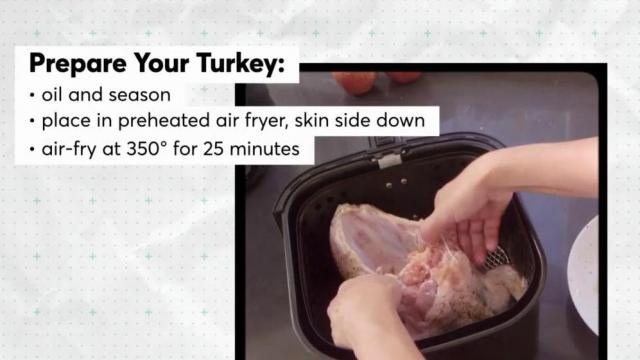 Keep it simple: make your holiday meal in the air fryer 