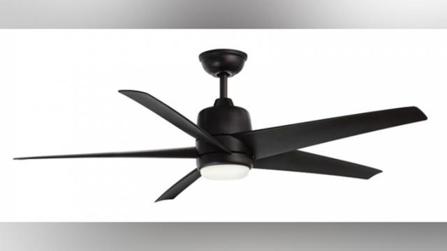 190k ceiling fans recalled because the blades detach and fly off