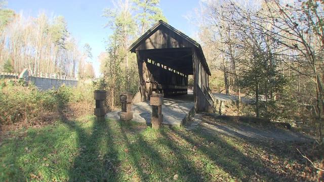 Pisgah Covered Bridge's history lost, recovered and covered 