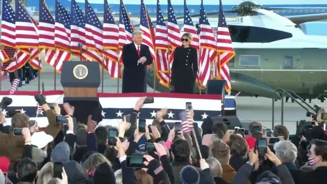 Trump thanks Congress in final farewell