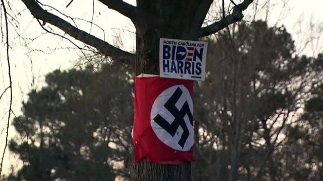 Nazi flag, UNC vandalism among growing number of anti-Semitic acts