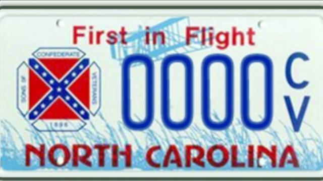 DMV: No more NC plates with Confederate flag