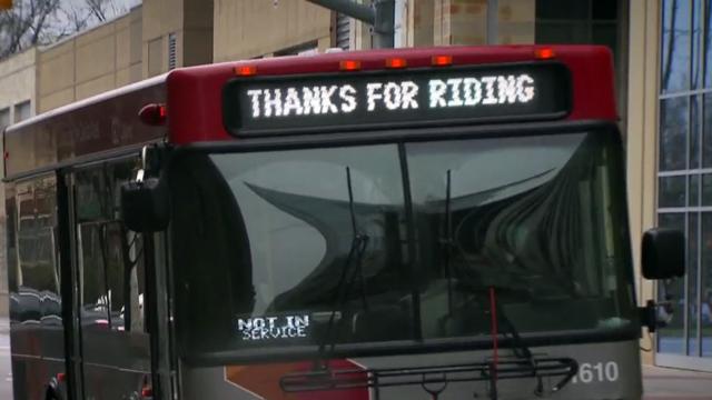 Fewer workers, shoppers in downtown Raleigh mean fewer bus passengers