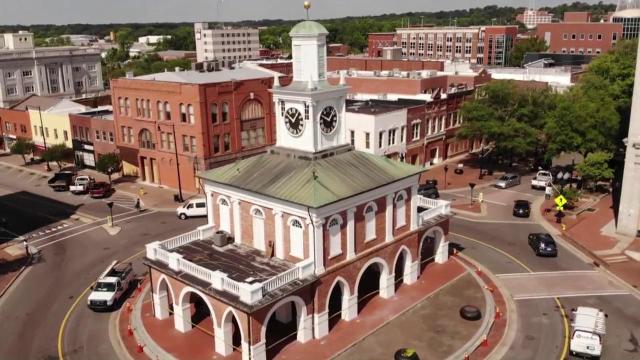 Fence around Fayetteville Market House to remain until next month, city says