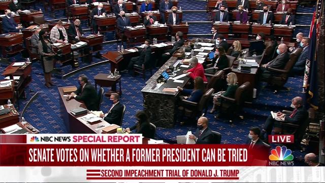 NBC Special Report: Impeachment trial of former President Donald Trump