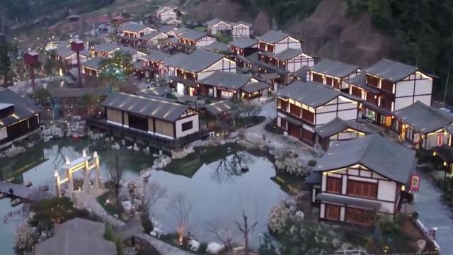 Chinese resorts transform into winter wonderlands for Lunar New Year 