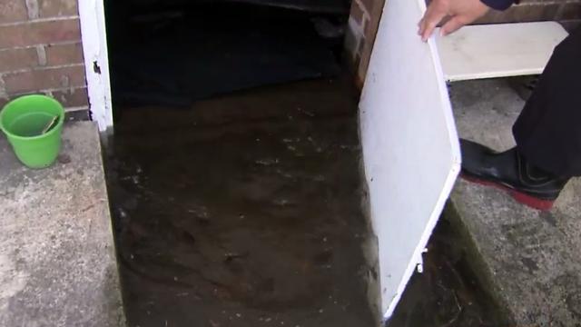 Heavy rains creating drainage problems in Spring Lake neighborhood