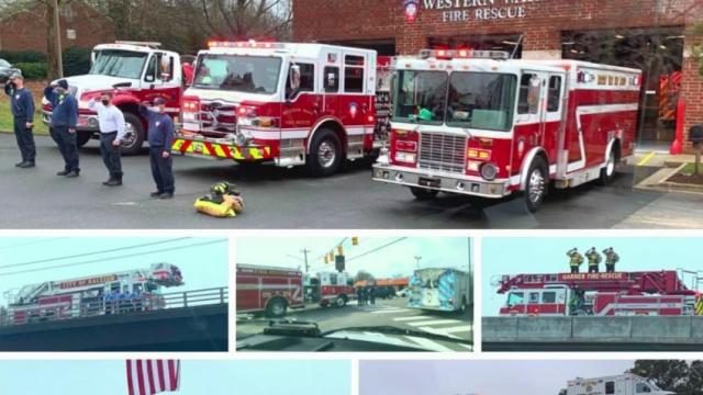 Chapel Hill firefighter killed in murder-suicide honored 