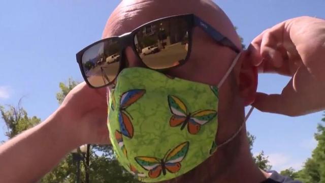 Masks give a protective shield for spring allergies