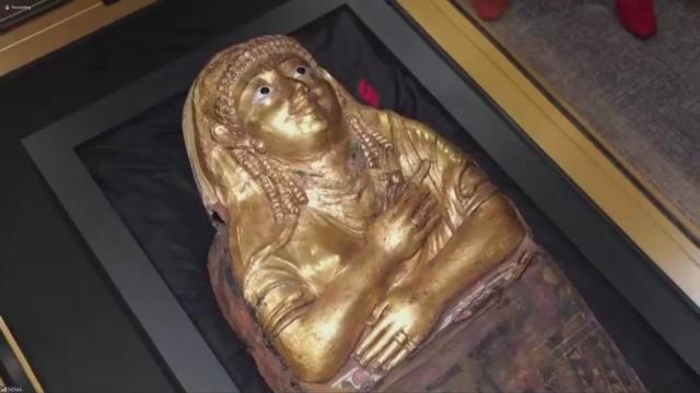 Preview NCMA's Golden Mummies of Egypt exhibit 
