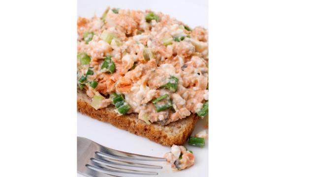 Food Bank Article: Personalize Your Plate & recipe for Salmon Salad