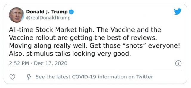 Fact check: Maddow falsely says Trump, as president, never encouraged Americans to get COVID vaccine