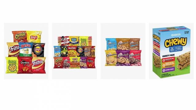 Doritos, Lay's, Fritos, Quaker Bars & Rice Crisps on sale at Amazon on March 18