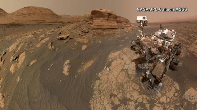 NASA's Curiosity rover snaps selfie on Mars 