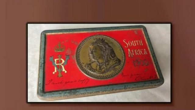 Family discovers 121-year-old box of chocolates