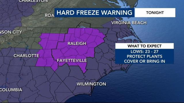 Another freeze awaits tonight, but pleasant Easter weekend awaits 