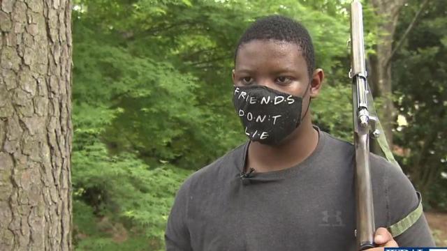 Neighbor calls police on Black teenager practicing ROTC drills in neighborhood