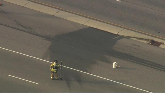 US 70 reopens after small acid spill near White Oak in Garner