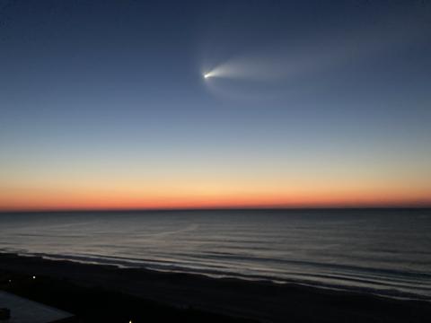 Viewer pics: SpaceX rocket flies over North Carolina