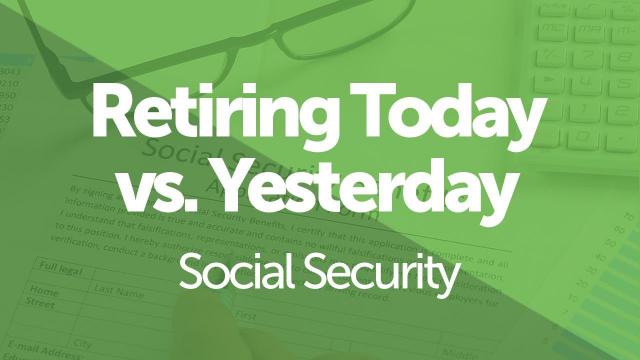 Retiring yesterday vs. today - is social security dying? (Financial Safari)