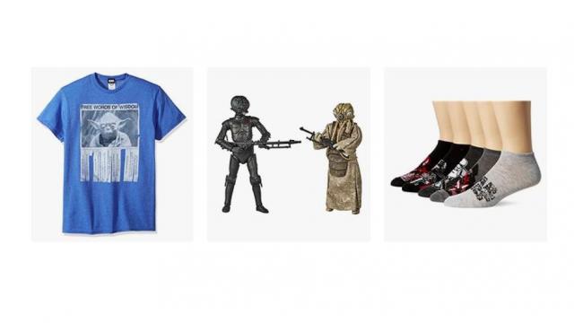 Star Wars t-shirts, socks, watches, toys, games & more 
